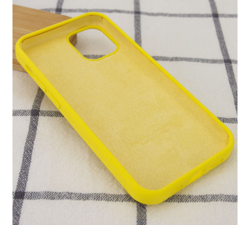 Чохол для смартфона Silicone Full Case AA Open Cam for Apple iPhone 15 Pro Max 56,Sunny Yellow (FullOpeAAi15PM-56)