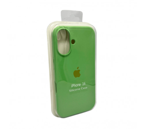 Чохол для смартфона Silicone Full Case AA Open Cam for Apple iPhone 16 1,Mint (FullOpenAAi16-1)