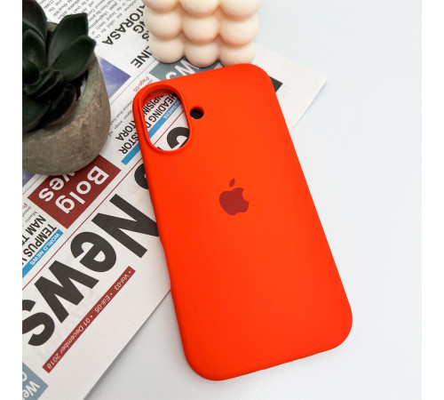 Чохол для смартфона Silicone Full Case AA Open Cam for Apple iPhone 16 2,Apricot (FullOpenAAi16-2)