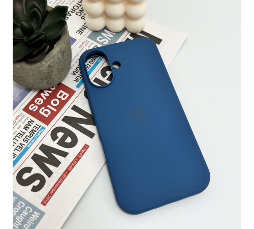 Чохол для смартфона Silicone Full Case AA Open Cam for Apple iPhone 16 16,Blue (FullOpenAAi16-16)