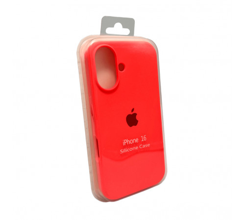 Чохол для смартфона Silicone Full Case AA Open Cam for Apple iPhone 16 43,Berry Red (FullOpenAAi16-43)