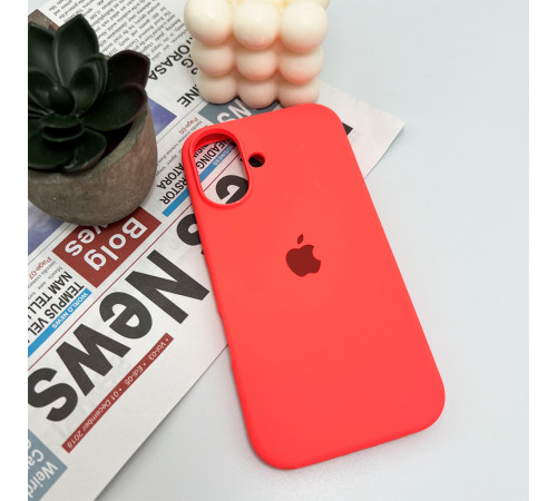 Чохол для смартфона Silicone Full Case AA Open Cam for Apple iPhone 16 43,Berry Red (FullOpenAAi16-43)