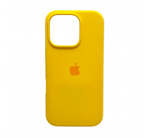 Чохол для смартфона Silicone Full Case AA Open Cam for Apple iPhone 16 Pro Max 33,Canary Yellow (FullOpenAAi16PM-33)