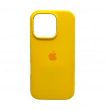 Чехол для смартфона Silicone Full Case AA Open Cam для iPhone 16 Pro Max 33,Canary Yellow (FullOpenAAi16PM-33)