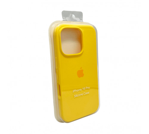 Чохол для смартфона Silicone Full Case AA Open Cam for Apple iPhone 16 Pro Max 33,Canary Yellow (FullOpenAAi16PM-33)