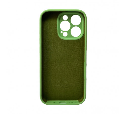 Чохол для смартфона Silicone Full Case AA Camera Protect for Apple iPhone 16 1,Mint (FullAAi16-1)