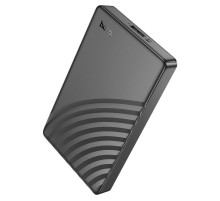 Зовнішня кишеня для накопичувача HOCO HB46 USB3.0 2.5-inch SATA hard drive enclosure Black (6942007628266)