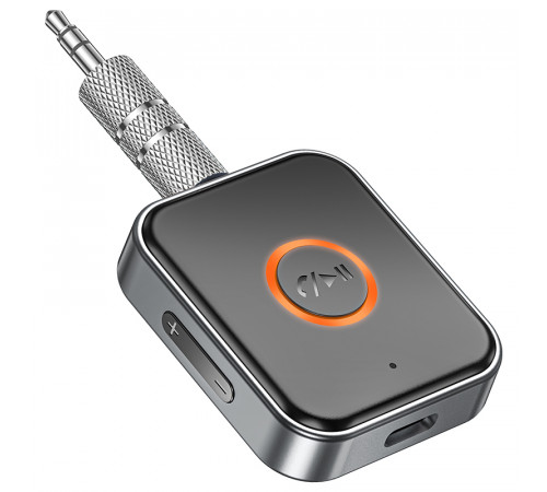 Bluetooth-ресивер BOROFONE BC55 Suave car AUX BT receiver Black (6941991112225)