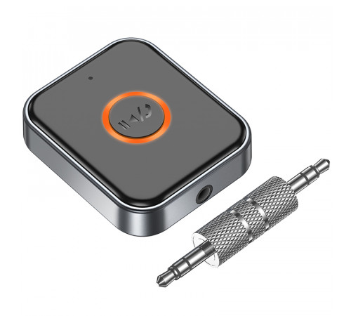 Bluetooth-ресивер BOROFONE BC55 Suave car AUX BT receiver Black (6941991112225)