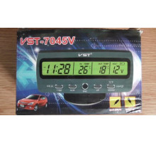НЕТУ Часы автомобильные VST 7045v (160 шт/ящ)