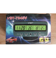 НЕТУ Часы автомобильные VST 7045v (160 шт/ящ)