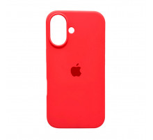 Чохол для смартфона Silicone Full Case AA Open Cam for Apple iPhone 16 50,Pink Orange (FullOpenAAi16-50)