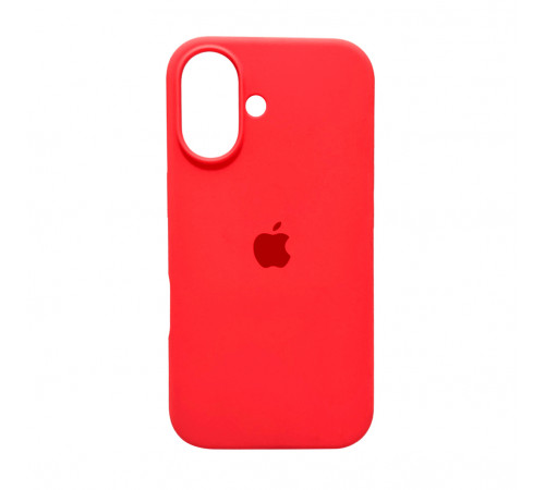 Чохол для смартфона Silicone Full Case AA Open Cam for Apple iPhone 16 50,Pink Orange (FullOpenAAi16-50)