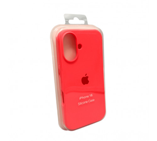 Чохол для смартфона Silicone Full Case AA Open Cam for Apple iPhone 16 50,Pink Orange (FullOpenAAi16-50)
