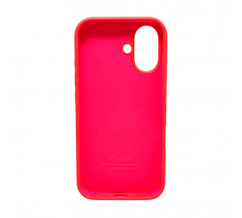 Чохол для смартфона Silicone Full Case AA Open Cam for Apple iPhone 16 50,Pink Orange (FullOpenAAi16-50)