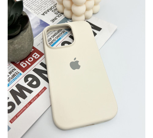 Чохол для смартфона Silicone Full Case AA Open Cam for Apple iPhone 16 Pro 10,Stone (FullOpenAAi16P-10)