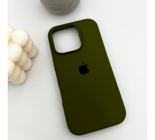 Чохол для смартфона Silicone Full Case AA Open Cam for Apple iPhone 16 Pro 29,Army Green (FullOpenAAi16P-29)
