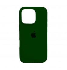 Чохол для смартфона Silicone Full Case AA Open Cam for Apple iPhone 16 Pro 31,Dark Green (FullOpenAAi16P-31)
