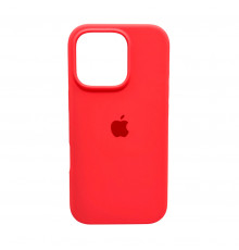 Чохол для смартфона Silicone Full Case AA Open Cam for Apple iPhone 16 Pro 50,Pink Orange (FullOpenAAi16P-50)