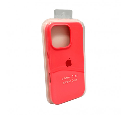 Чохол для смартфона Silicone Full Case AA Open Cam for Apple iPhone 16 Pro 50,Pink Orange (FullOpenAAi16P-50)