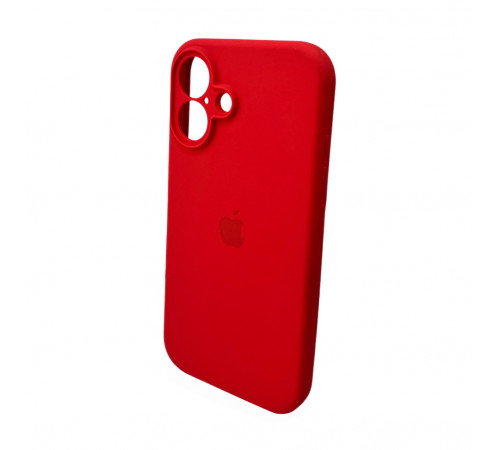 Чохол для смартфона Silicone Full Case AA Camera Protect for Apple iPhone 16 43,Berry Red (FullAAi16-43)