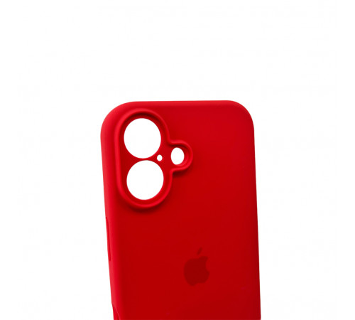 Чохол для смартфона Silicone Full Case AA Camera Protect for Apple iPhone 16 43,Berry Red (FullAAi16-43)