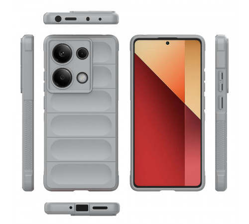 Чохол для смартфона Cosmic Magic Shield for Xiaomi Redmi Note 13 Pro 5G/POCO X6 5G Grey Smoke (MagicShXiNo13P5GGrey)