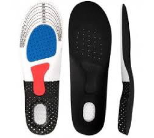 Ортопедические стельки с жестким супинатор и гелевой пяткой универсальные 195 (300) (500)