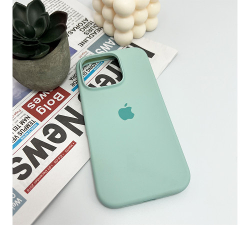 Чохол для смартфона Silicone Full Case AA Open Cam for Apple iPhone 16 Pro 13,Turquoise (FullOpenAAi16P-13)