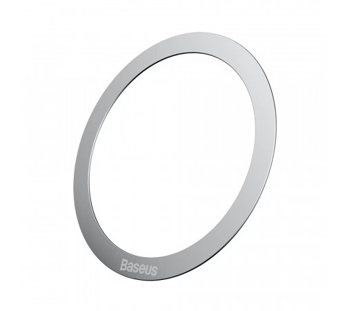 Пластина для магнітного тримача Baseus Halo Series Magnetic Metal Ring（2pcs/pack）Silver (PCCH000012)