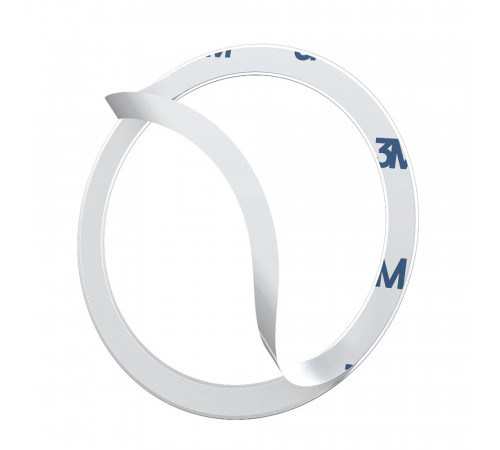 Пластина для магнітного тримача Baseus Halo Series Magnetic Metal Ring（2pcs/pack）Silver (PCCH000012)