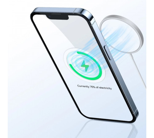 Пластина для магнітного тримача Baseus Halo Series Magnetic Metal Ring（2pcs/pack）Silver (PCCH000012)