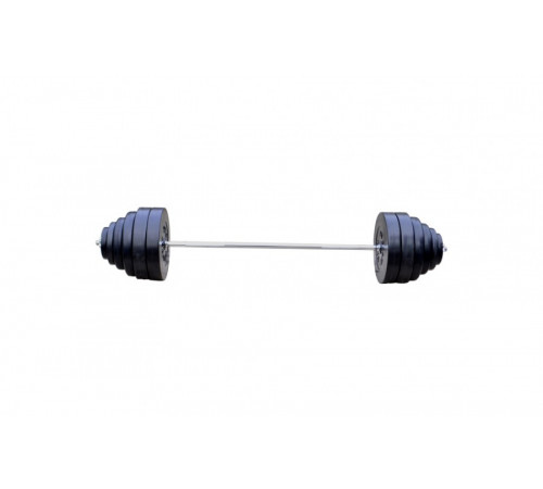 Штанга + гантели RN-Sport на 80 кг. 4 грифа + блины. Перчатки в подарок!