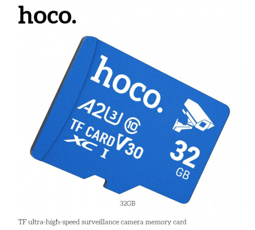 Карта пам'яті Hoco 32Gb 10 Class U-3 Ultra-high-speed (без адаптера)