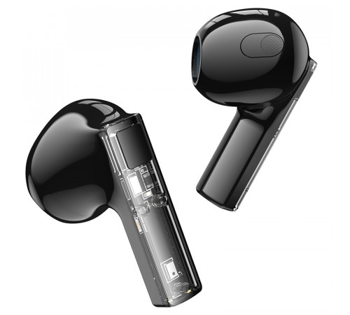 Бездротові навушники Borofone BW23 Crystal bean Transparent Edition