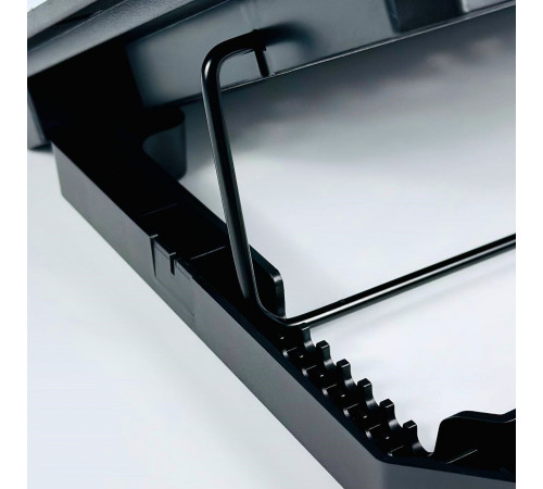 Підставка-охолоджувач для ноутбука N22 з тримачем для телефону 12-17inch (2 Fan)