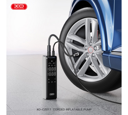 Автомобільний компресор XO CZ017 120W з кабелем 3m