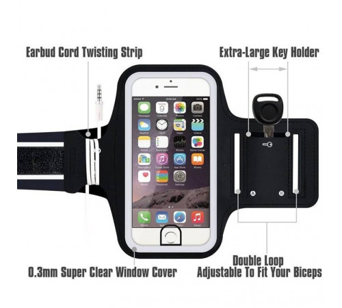 Спортивний чохол на руку для телефону 6.5inch SP-01