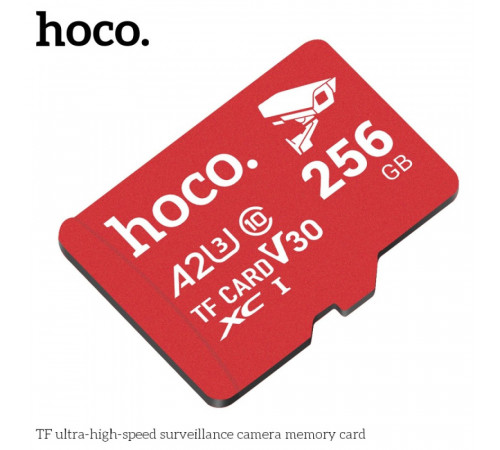Карта пам'яті Hoco 256Gb 10 Class U-3 Ultra-high-speed (без адаптера)