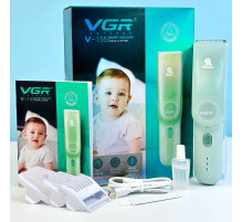Машинка для стрижки Детская VGR V-155 с аккумулятором (3 насадки)