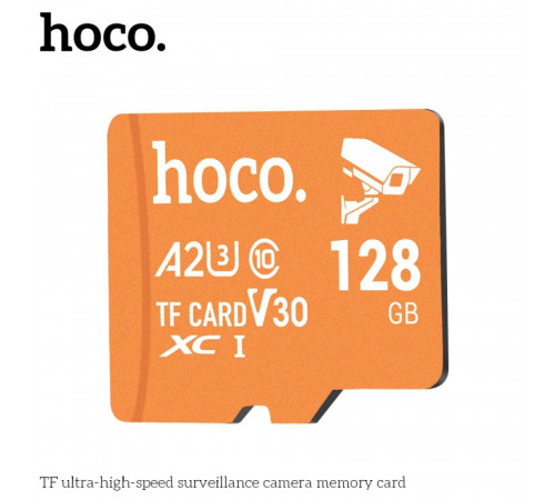 Карта пам'яті Hoco 128Gb 10 Class U-3 Ultra-high-speed (без адаптера)