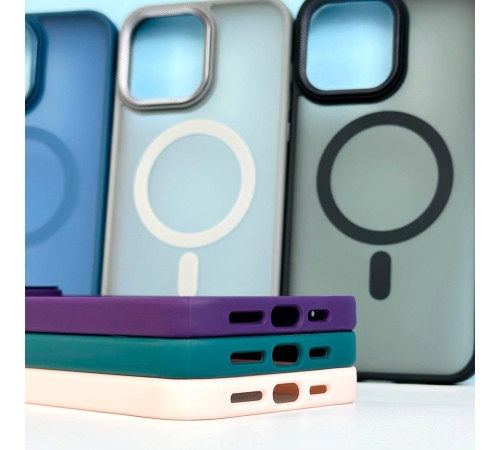 Накладка Matte Corrugated Camera Magnetic РОЗПРОДАЖ iPhone 16 Pro