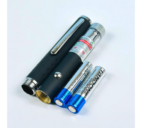 Лазерна указка 803-1 (2 акумулятори AAA, 1 насадка)