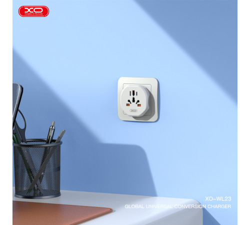 Мережевий перехідник XO WL23 global universal conversion charger