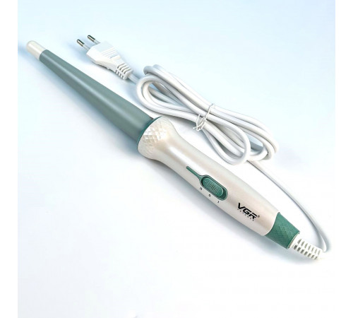 Плойка для волосся конусна VGR V-596 (2 режими роботи, керамічне покриття, швидке нагрівання)