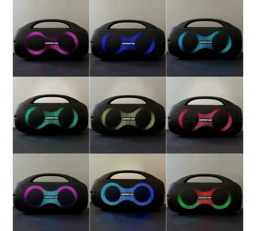 УЦІНКА Колонка HOPESTAR A50 з мікрофоном (40,8*16,0*21,7 см) (під ремонт)