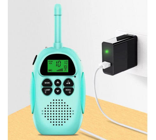 Дитяча рація Walkie Talkie DJ100 Mint+Pink (2шт)