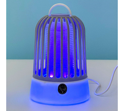 Лампа-пастка від комах MWD-03 2in1 світильник (працює від USB) (15см)