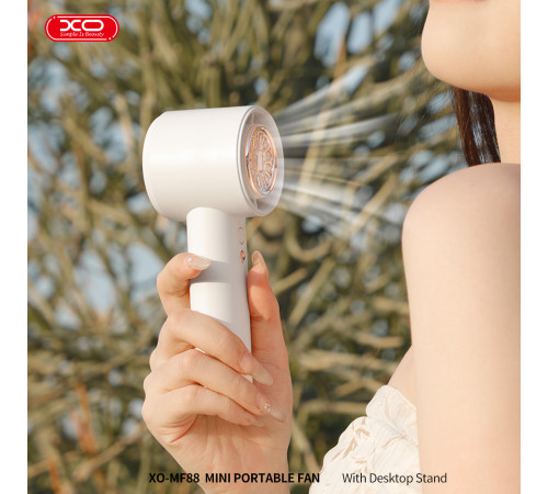 Вентилятор XO MF88 настільний, портативний (з вбуд. акум.) 3000mAh