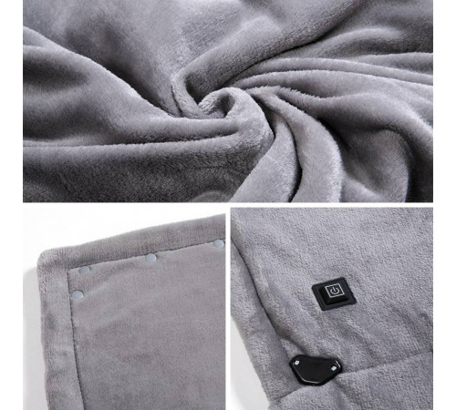 Електроковдра Плед з підігрівом від USB 5V (140*85 см)